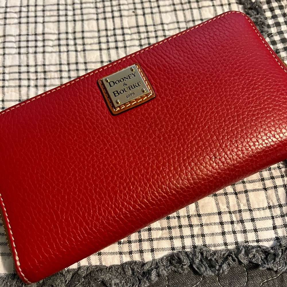 Dooney & Bourke Red Leather wallet